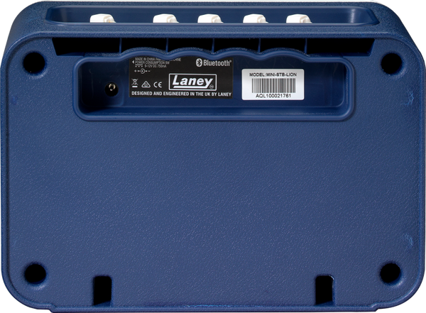 Laney MINI-STB-LION Bluetooth Enabled Battery Powered Stereo Guitar Amp with Smartphone Interface w/Video Demo