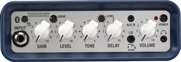 Laney MINI-STB-LION Bluetooth Enabled Battery Powered Stereo Guitar Amp with Smartphone Interface w/Video Demo