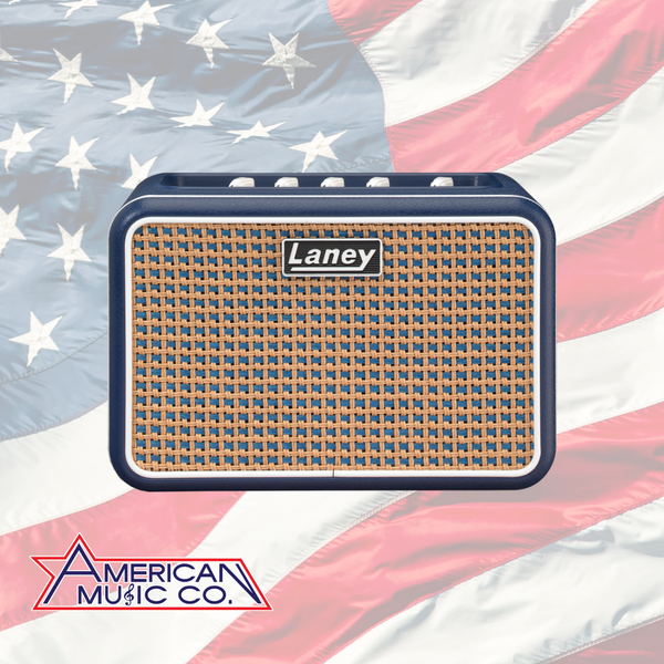 Laney MINI-STB-LION Bluetooth Enabled Battery Powered Stereo Guitar Amp with Smartphone Interface w/Video Demo