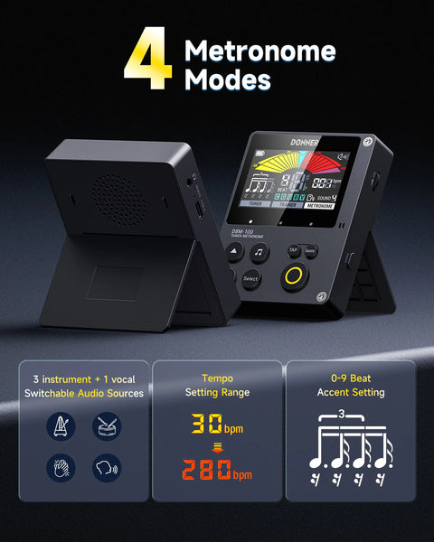 Donner DBM-100 Rechargeable Metronome/Tuner EC6931