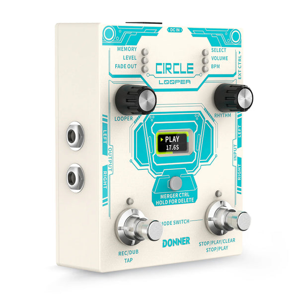 Donner Circle Looper Guitar Pedal