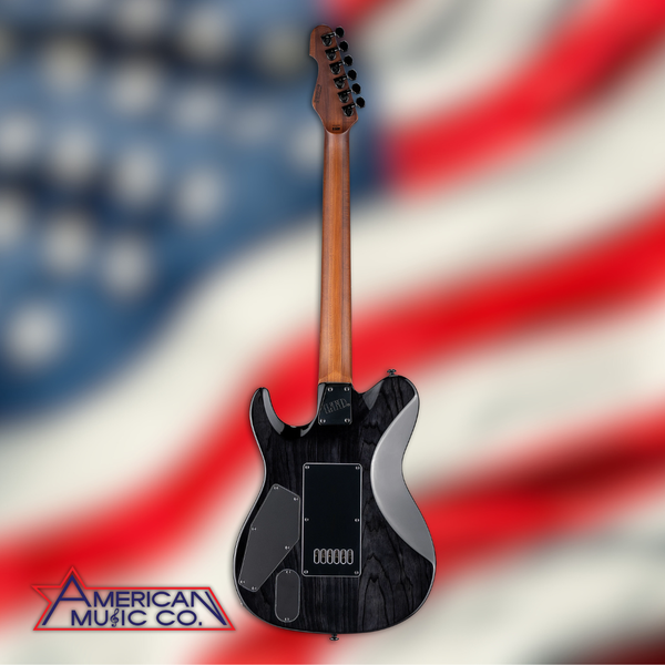 ESP LTD TH-1000 Evertune Deluxe 6 String Electric Guitar in See Thru Black Sunburst w/Case (PRE ORDER)