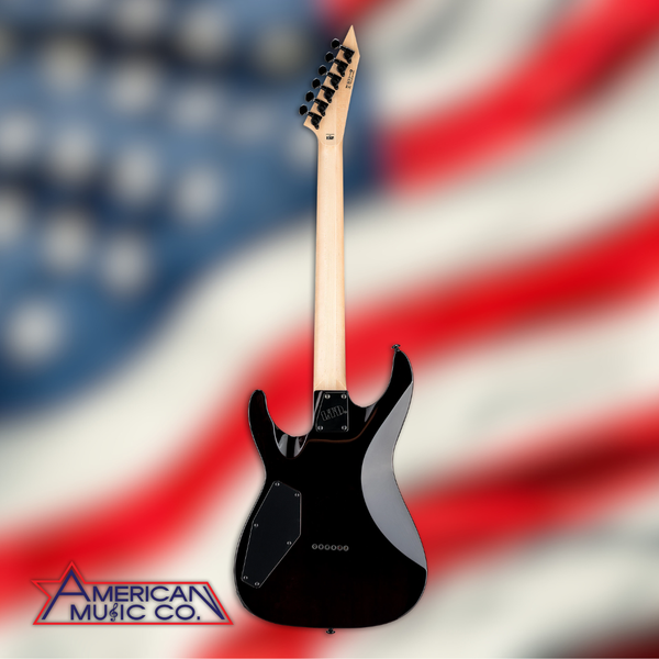 ESP LTD MH-200HT QM 6 String Electric Guitar in Dark Brown Sunburst (PRE ORDER)