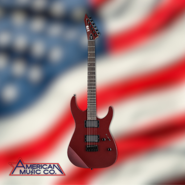 ESP LTD M-400HT 6 String Electric Guitar in Scarlet Metallic (PRE ORDER)