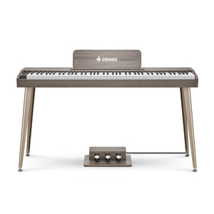 Donner DDP-60 Semi-Weighted Digital Piano (Grey Finish)