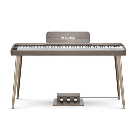 Donner DDP-60 Semi-Weighted Digital Piano (Grey Finish)