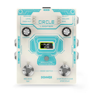 Donner Circle Looper Guitar Pedal