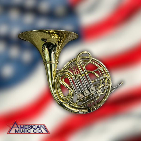 Eastman EFH682 Intermediate Double French Horn - Gold Brass Bell w/Case