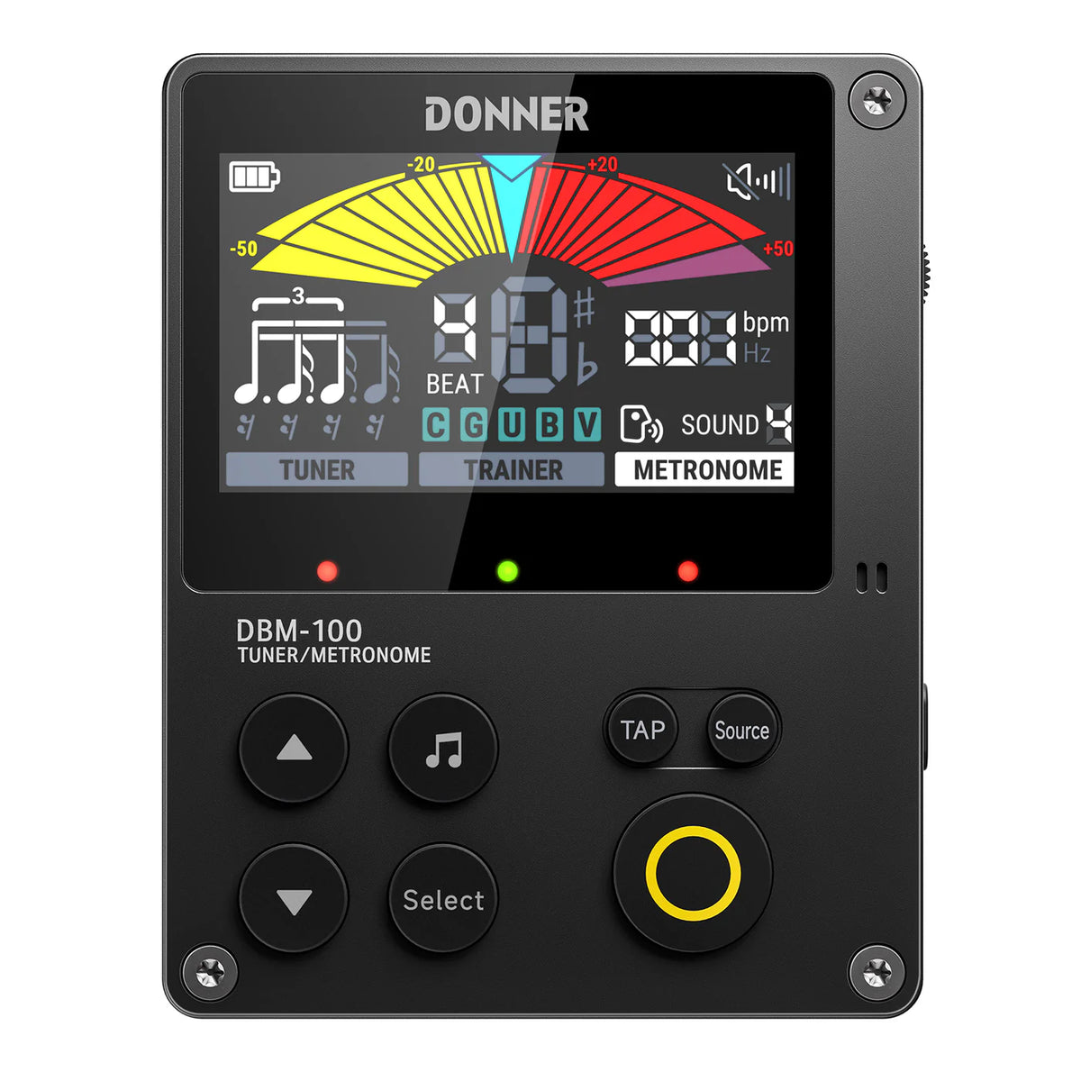 Donner DBM-100 Rechargeable Metronome/Tuner EC6931 – American Music Company