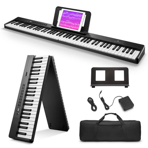 Donner DP-10 Foldable Semi-Weighted Digital Piano