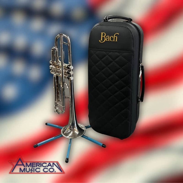 Bach Professional Trumpet in B♭ 170S43GY in Silver w/Case