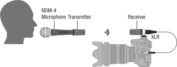 NUX Audio B-3RC Wireless Microphone System
