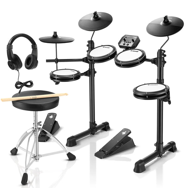 Donner DED-80 Electronic Drum Kit w/Throne & Headphones