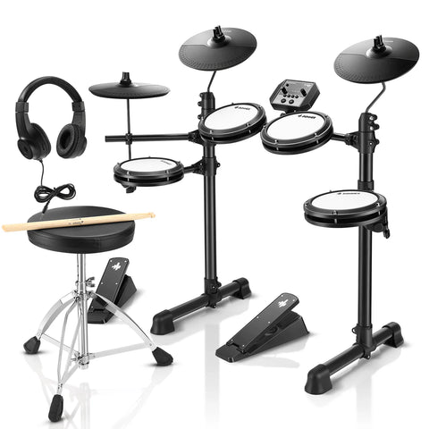 Donner DED-80 Electronic Drum Kit w/Throne & Headphones