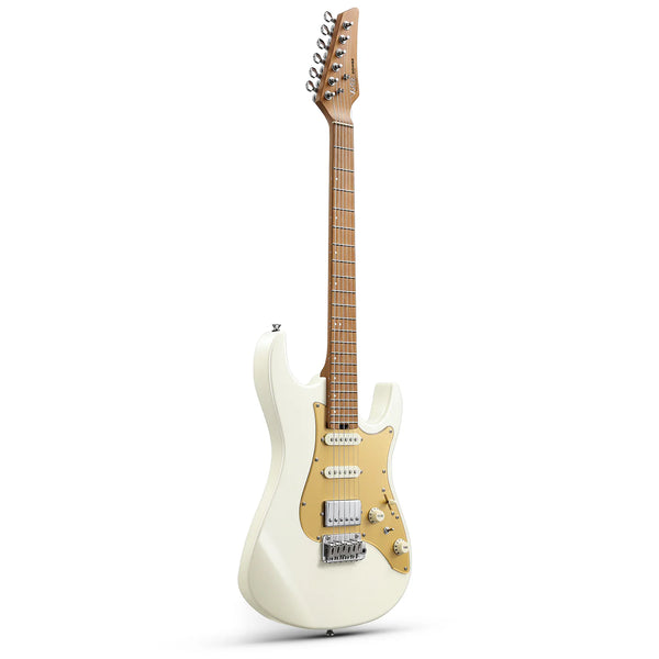 Donner DST-550 ST Electric Guitar (White Finish)