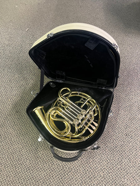 Eastman EFH682 Intermediate Double French Horn - Gold Brass Bell w/Case