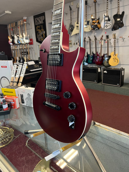 ESP LTD 6 String Electric Guitar in Candy Apple Red Satin EC256-CARS