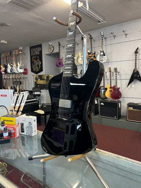 ESP LTD Phoenix-201 6 String Electric Guitar in black