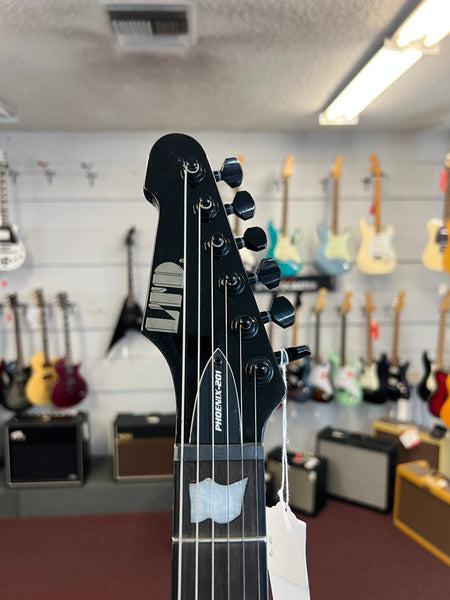 ESP LTD Phoenix-201 6 String Electric Guitar in black