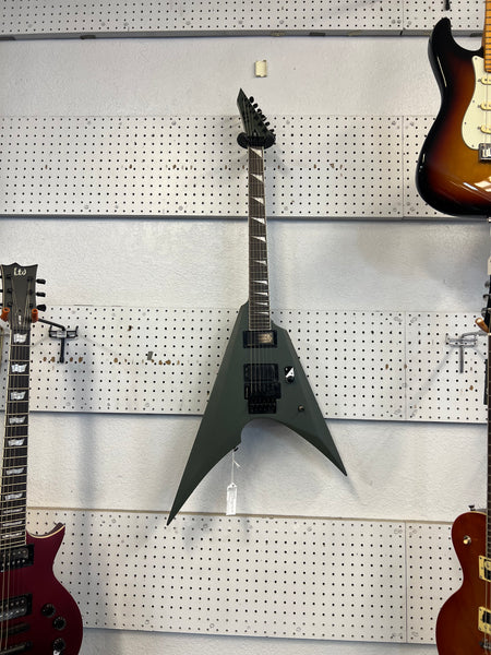 ESP LTD Arrow-200MGS 6 String Electric Guitar in Military Green Satin