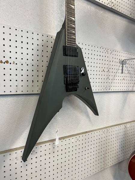 ESP LTD Arrow-200MGS 6 String Electric Guitar in Military Green Satin