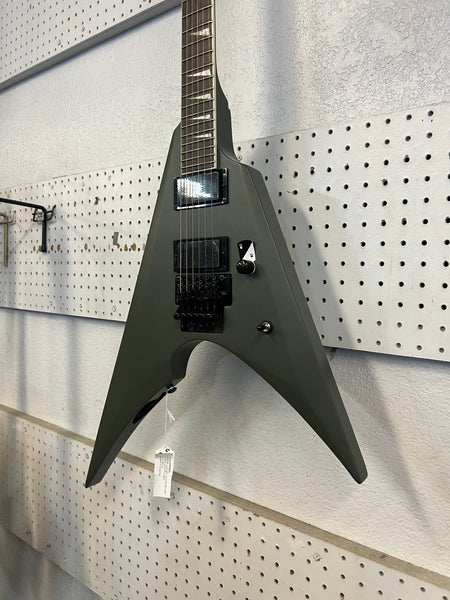 ESP LTD Arrow-200MGS 6 String Electric Guitar in Military Green Satin