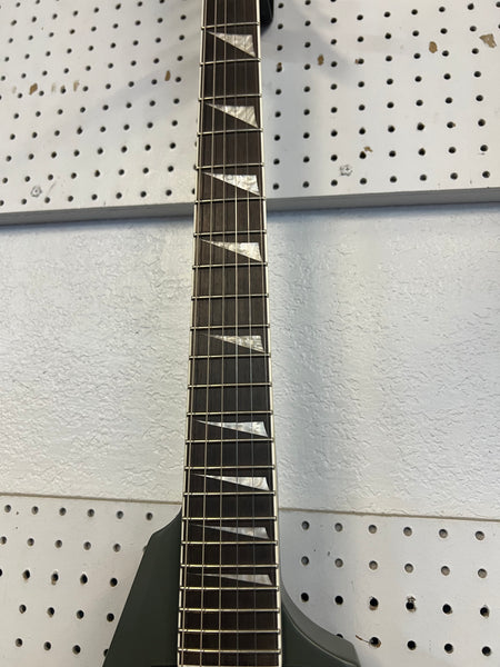 ESP LTD Arrow-200MGS 6 String Electric Guitar in Military Green Satin