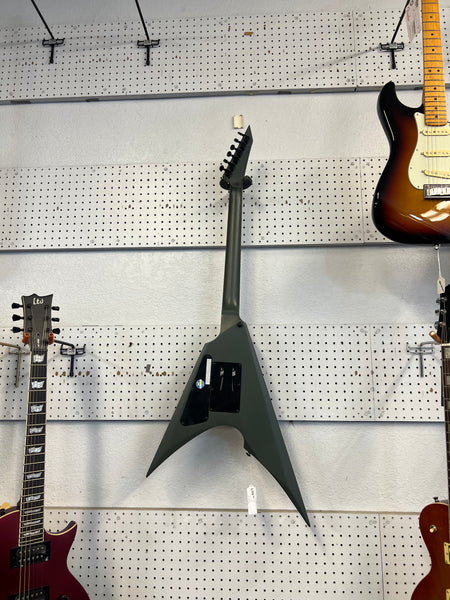 ESP LTD Arrow-200MGS 6 String Electric Guitar in Military Green Satin