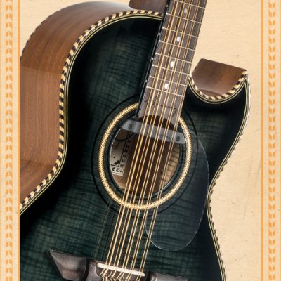 H. Jimenez Palomazo 12 - String Bajo Quinto LBQ1EBF w/Soft Case