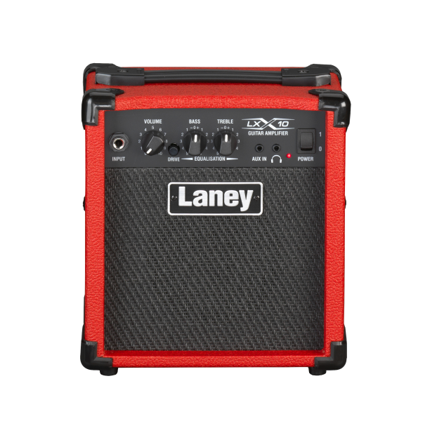 Laney LX LX10 Guitar RED - 10W - 5 inch woofer Amp RED VERSION