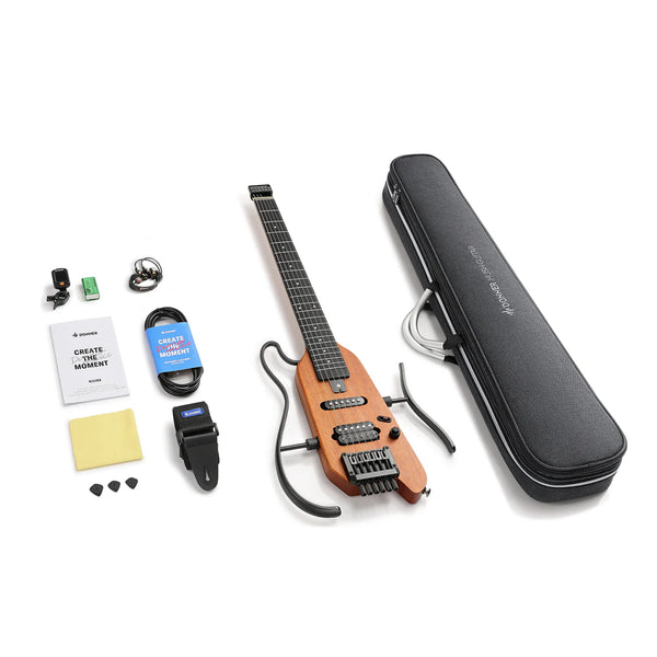 Donner HUSH™ X Electric Guitar (Natural Finish)