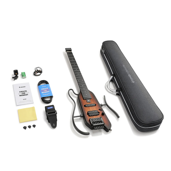 Donner HUSH™ X Electric Guitar (Sunburst Finish)