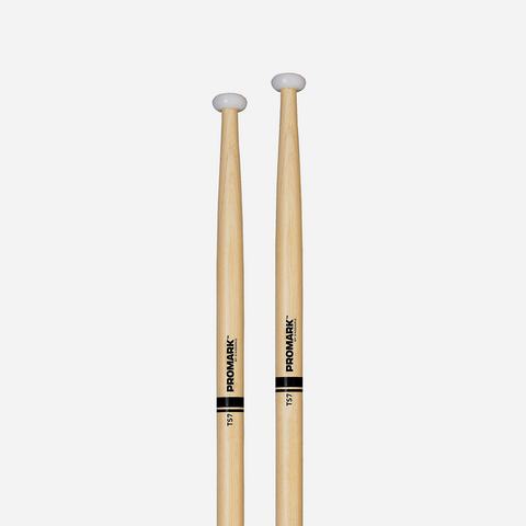 Promark TS7 Hickory Nylon Tip Marching Tenor Drumstick