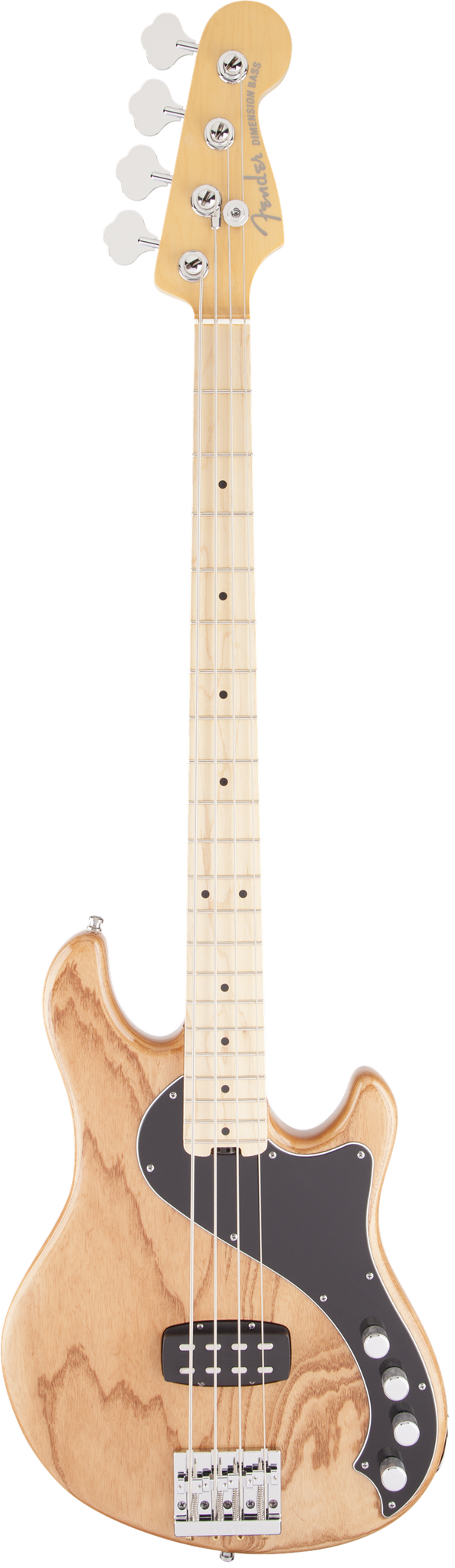 Fender American Deluxe Dimension Bass Maple Fingerboard Natural 