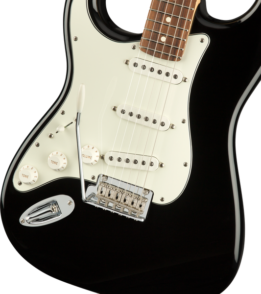 Player Stratocaster® Left-Handed, Pau Ferro Fingerboard, Black
