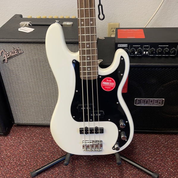 Squier Affinity Series Precision Bass PJ Laurel Fingerboard Black or Olympic White